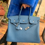 Сумка женская BIRKIN 35 Hermes Артикул LUX-21935. Вид 1