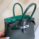 Сумка женская BIRKIN CROC Hermes Артикул LUX-15324. Вид 11
