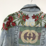 Куртка женская джинсовая Gucci Артикул LUX-17602. Вид 3