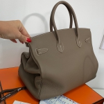 Сумка женская BIRKIN 35 Hermes Артикул LUX-21459. Вид 4