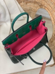Сумка женская BIRKIN CROC Hermes Артикул LUX-15324. Вид 12