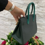 Сумка женская BIRKIN CROC Hermes Артикул LUX-15324. Вид 7