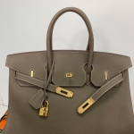 Сумка женская BIRKIN 35 Hermes Артикул LUX-21459. Вид 2