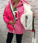 Куртка женская двухсторонняя  Артикул LUX-22005. Вид 4