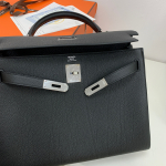 Сумка женская  Kelly, Noir color, 32 cm Hermes Артикул LUX-21916. Вид 5