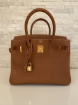 Сумка женская BIRKIN 30 Hermes Артикул LUX-26932. Вид 3