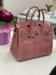 Сумка женская BIRKIN CROC Hermes Артикул LUX-15318. Вид 2