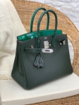 Сумка женская BIRKIN CROC Hermes Артикул LUX-15324. Вид 13