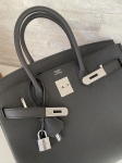 Сумка женская BIRKIN 30 Hermes Артикул LUX-26932. Вид 14