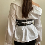 Рубашка женская  Артикул LUX-31502. Вид 2