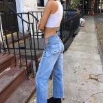 Джинсы женские   Артикул LUX-32824. Вид 1