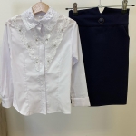 Блузка  Артикул LUX-35214. Вид 1