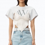 Футболка женская Alexander Wang Артикул LUX-35012. Вид 1