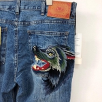 Джинсы мужские  Gucci Артикул LUX-35443. Вид 2