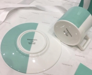 Кофейная пара на одну персону Tiffany&Co Артикул LUX-35690. Вид 2