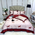 Комплект постельного белья Hermes Артикул LUX-36775. Вид 1