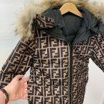 Двухсторонняя куртка Fendi Артикул LUX-36970. Вид 4