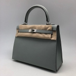Сумка женская Hermes Kelly 25 cm,Epsom Color Bleu Glacier Hermes Артикул LUX-37273. Вид 2