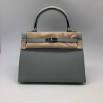 Сумка женская Hermes Kelly 25 cm,Epsom Color Bleu Glacier Hermes Артикул LUX-37273. Вид 1