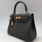 Сумка женская Hermes Kelly 25 cm,Togo Color Vert Olive Hermes Артикул LUX-37269. Вид 2