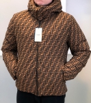 Двухсторонняя куртка Fendi Артикул LUX-37610. Вид 3