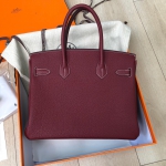 Сумка женская Hermes Birkin , color Ruby , 30 cm Hermes Артикул LUX-38023. Вид 2