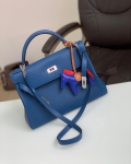  Сумка женская Hermes Kelly 28 cm, Togo, PHW Hermes Артикул LUX-38071. Вид 2