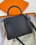  Сумка женская Kelly , 25 cm, GHW Authentic Togo leather Hermes Артикул LUX-38990. Вид 2