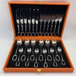 Набор столовых приборов на 6 персон Hermes Артикул LUX-39604. Вид 1