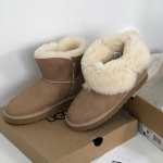 Mini Cuff Chestnut Ugg Australia Артикул LUX-40209. Вид 2