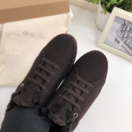 Кеды женские Loro Piana Артикул LUX-40282. Вид 3