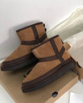 Classic Mini Hard Step  Chestnut Ugg Australia Артикул LUX-40212. Вид 1