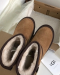 Classic Mini Hard Step  Chestnut Ugg Australia Артикул LUX-40212. Вид 2