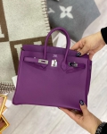 Сумка женская Hermes Birkin 25 cm, swift leather Hermes Артикул LUX-42338. Вид 1