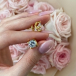 Серьги   Артикул LUX-29871. Вид 1