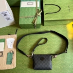Мессенджер в размере мини  Gucci Артикул LUX-92500. Вид 4
