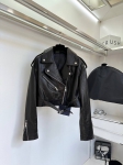 Кожаная куртка  Артикул LUX-96661. Вид 1