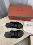 Шлепанцы  Loro Piana Артикул LUX-107230. Вид 1