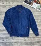 Бомбер из натуральной замши  Kiton Артикул LUX-109434. Вид 1