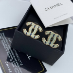 Серьги  Chanel Артикул LUX-112536. Вид 1