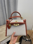 Сумка женская Kelly, 25, PHW Hermes Артикул LUX-112761. Вид 1