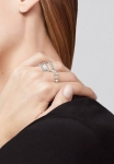 Кольцо   коллекция Perl?e signature Van Cleef Артикул LUX-116421. Вид 1