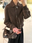 Замшевая куртка  Loewe Артикул LUX-123077. Вид 1