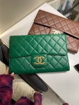 Папка-клатч А4  Chanel Артикул LUX-127514. Вид 1