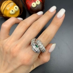 Кольцо  Артикул LUX-26291. Вид 2