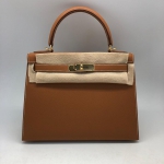 Сумка женская Hermes Kelly 25 cm,Epsom Color Cognac Hermes Артикул LUX-37274. Вид 1