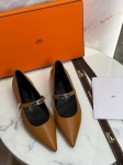Балетки  Hermes Артикул LUX-116916. Вид 1