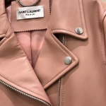 Куртка женская кожаная Yves Saint Laurent Артикул LUX-19425. Вид 2