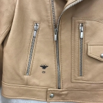 Куртка женская кожаная Christian Dior Артикул LUX-18301. Вид 2