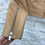 Куртка женская кожаная Christian Dior Артикул LUX-18301. Вид 3